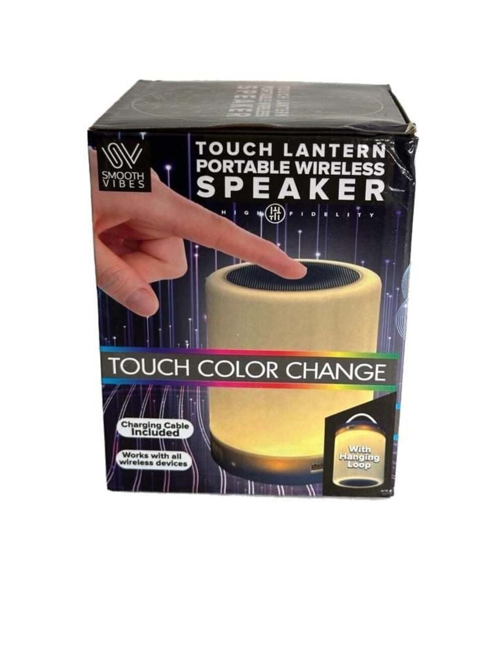 Smooth Vibes Touch Lantern Portable Wireless Speaker